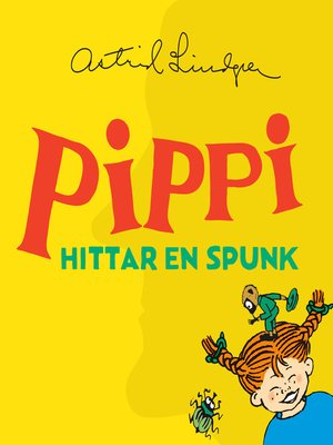 cover image of Pippi hittar en spunk